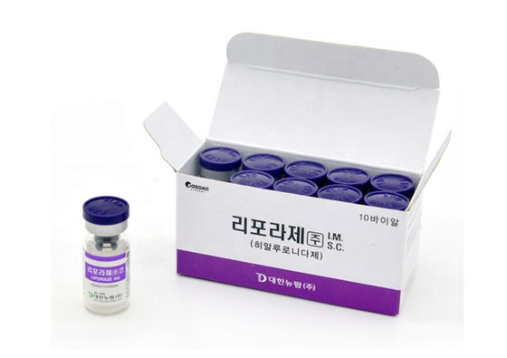 Hyaluronidase Liporase تحت الجلد حقن الدهون إذابة حمض الهيالورونيك