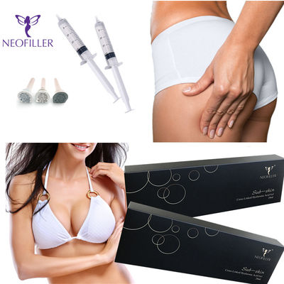 CE Mark Buttock Cross Linked Ha Filler هيالورونيك بيور ها حمض الهيالورونيك 10 مل 20 مل