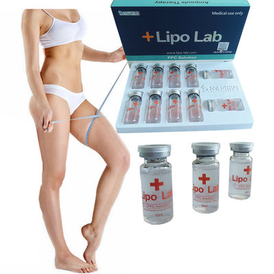 10 زجاجات / علبة محلول تحلل الدهون لخفض الدهون Ppc Lipo Lab تذويب الدهون
