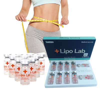 10 زجاجات / علبة محلول تحلل الدهون لخفض الدهون Ppc Lipo Lab تذويب الدهون