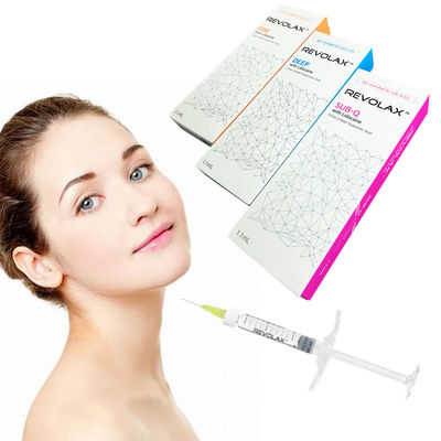 1.1ml 24mg / Ml Revolax Dermal Filler غرامة مكافحة الشيخوخة عن طريق الحقن حمض الهيالورونيك