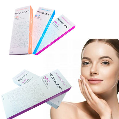 1.1ml 24mg / Ml Revolax Dermal Filler غرامة مكافحة الشيخوخة عن طريق الحقن حمض الهيالورونيك
