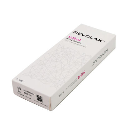 تجاعيد العنق الدقيقة العميقة Revolax Hyaluronic Acid Korea Dermal Filler لخطوط الجبين