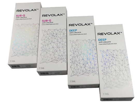 تجاعيد العنق الدقيقة العميقة Revolax Hyaluronic Acid Korea Dermal Filler لخطوط الجبين