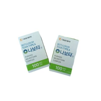 100 وحدة نابوتا بوتولينوم توكسين من النوع أ مضاد للتجاعيد عن طريق الحقن CE ISO
