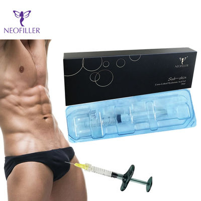 24mg / ml 10ml 20ml حمض الهيالورونيك حشو الثدي حقن جل حمض الهيالورونيك الجلدي