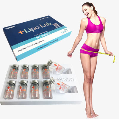 محلول تحلل الدهون الآمن Lipolab حقن تذويب دهون الجسم 10 مل