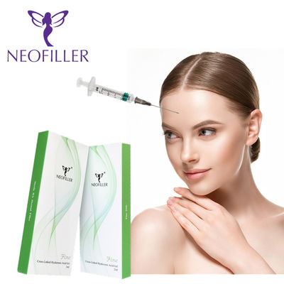 24Mg / Ml Hyaluron Filler Injection الخدود الحشو تعزيز الشفاه الرقيقة