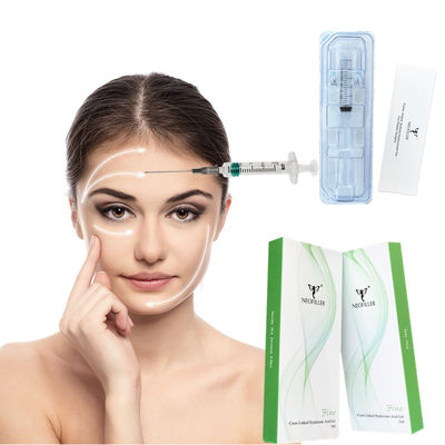 24Mg / Ml Hyaluron Filler Injection الخدود الحشو تعزيز الشفاه الرقيقة