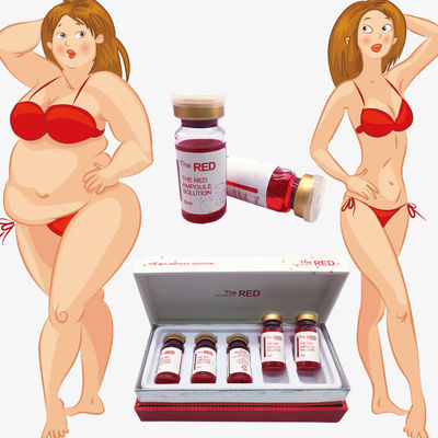 محلول تحلل الدهون الأحمر Body Ppc Lipolysis Injection Slimming Lipo Lab