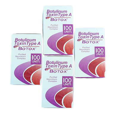 Allergan 100iu حقن البوتوكس المضاد للتجاعيد لحقن توكسين البوتولينوم للوجه 2.5 مللي