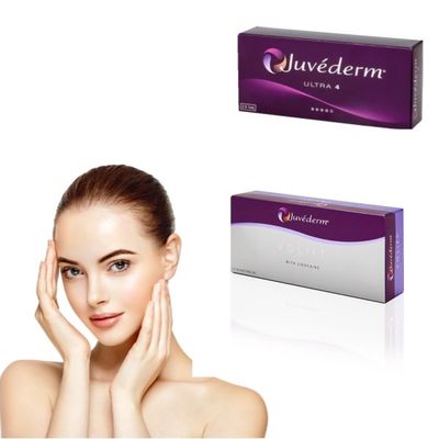 صالونات حشو حمض الهيالورونيك Juvederm حقن الوجه والحشوات الجلدية 24mg / ml