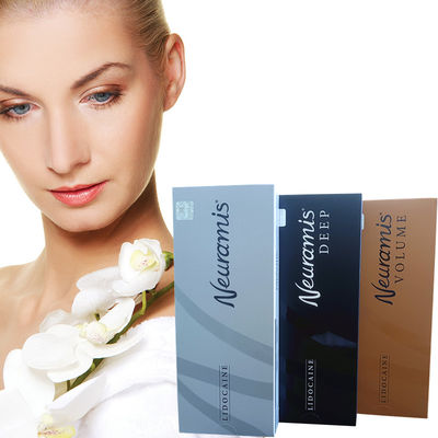 20ml / Mg حمض الهيالورونيك Neuramis حشو جلدي للوجه أطول حشوات للوجه تدوم طويلاً