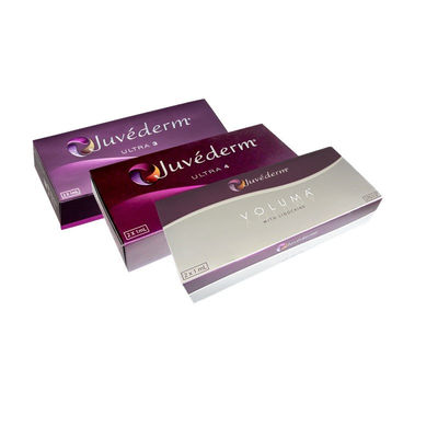 HA Gel Juvederm Dermal Filler HA Gel 2ml Cross Linked Ha Filler للخدود المضادة للشيخوخة