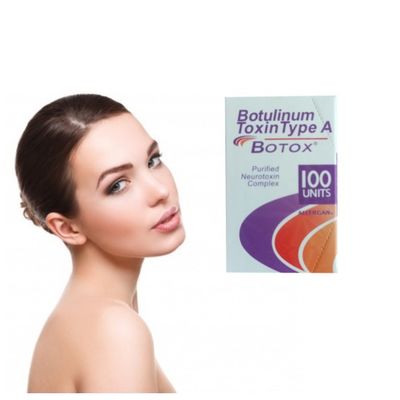 All Ergan 100iu Botulinum Toxin نوع سم البوتولينوم للوجه للتجاعيد
