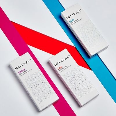HA Facial Lips Revolax Dermal Filler CE مرتبط بحمض الهيالورونيك