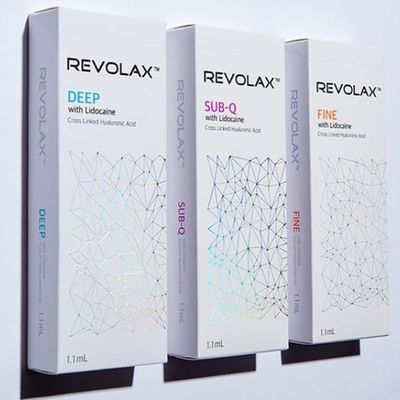 Hyaluronic Acid Revolax Dermal Filler عبر الربط الكوري المتصل بحشو Ha Filler