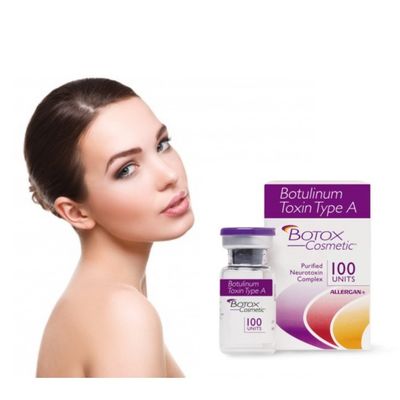 1bottle / Box FDA Anti Wrinkle  Lines Nose Lip 100U طويل الأمد