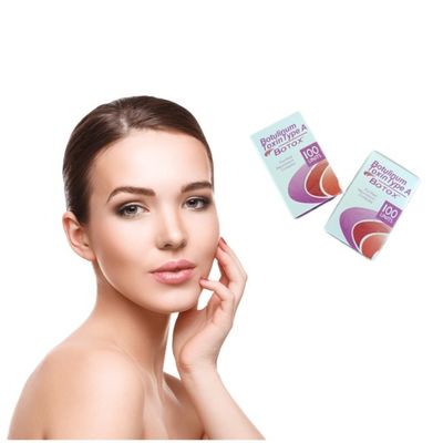 1bottle / Box FDA Anti Wrinkle  Lines Nose Lip 100U طويل الأمد