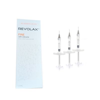 Cross Linking Ha Revolax Dermal Filler 1.1 مللي حقن حمض الهيالورونيك ضد الشيخوخة