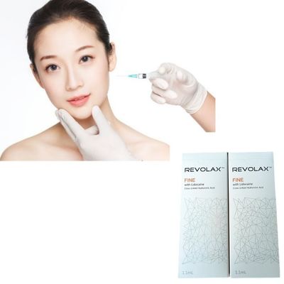 حقنة رفيعة عميقة Revolax Dermal Filler هيالورونيك أسيد فيلر 24 مجم / مل