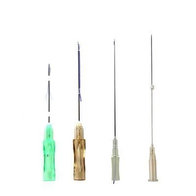 18g 100mm PDO Thread Lift 6d ترس الموضوع شد الوجه رفع الخد