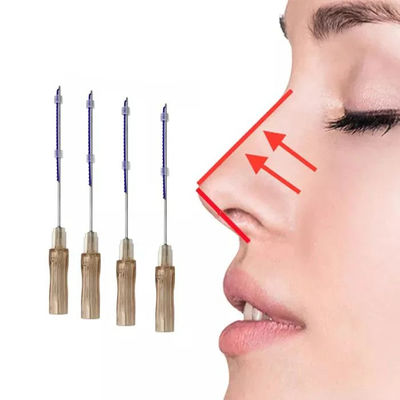 3d 4d 6d 19g ترس Pdo خيوط ناعمة رفع الأنف خط V كبير W L نوع إبرة