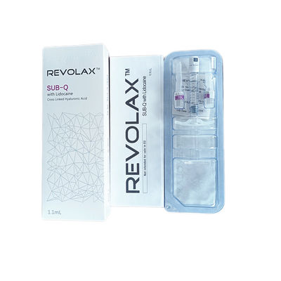 Cross Linked 24mg / Ml Revolax Fine Deep Sub-Q حشو حمض الهيالورونيك