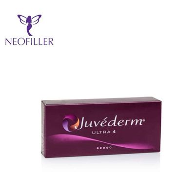 2 مللي حقن Juvederm Dermal Filler Ultra 4 Voluma Reshape ملامح الوجه / انخفاضات الجلد