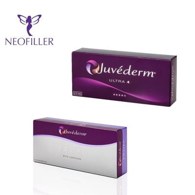2 مللي حقن Juvederm Dermal Filler Ultra 4 Voluma Reshape ملامح الوجه / انخفاضات الجلد