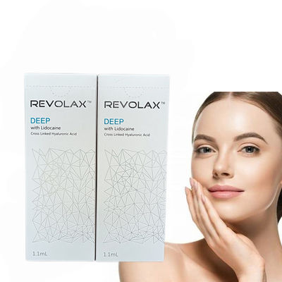 1.1 مللي Revolax Cross Linked Ha Filler Fine Deep Sub-Q DHL Fedex Cross Linked