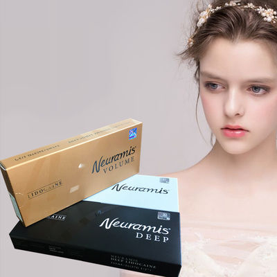 1 مل / 2 مل نيوراميس حشو جلدي متوسط ​​إلى عالي الحجم للأيدي السطحية إلى العميقة