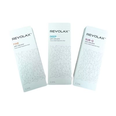 حقن حمض الهيالورونيك Revolax Dermal Filler للوجه من 6 إلى 12 شهرًا تأثير المدة
