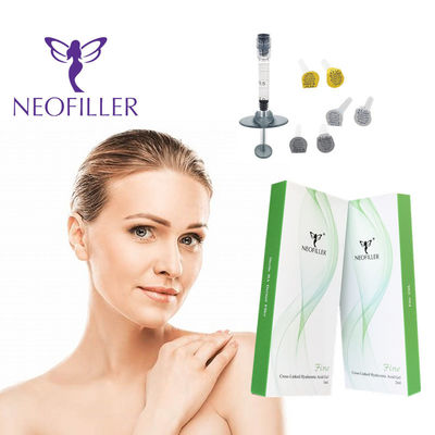 حقنة عقيمة حامض الهيالورونيك لحقن الوجه 24mg/ ml