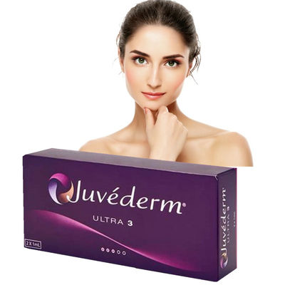 24mg/ml Juvederm حمض الهيالورونيك الحامض الجلدي مع 9-12 أشهر طول العمر