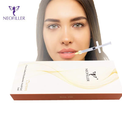 الحمض الهيالوروني كملء جلدي لتكبير الشفاه في الوجه والأنف 24mg/ml