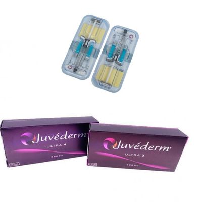 Juvederm Ultra 3 Ultra 4 Voluma حقن حشو الوجه 2* 1ml للطي الأنف