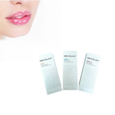 Revolax 1.1ml حمض الهيالورونيك حشو جلدي ناعم عميق Subq للتنعيم والحشو