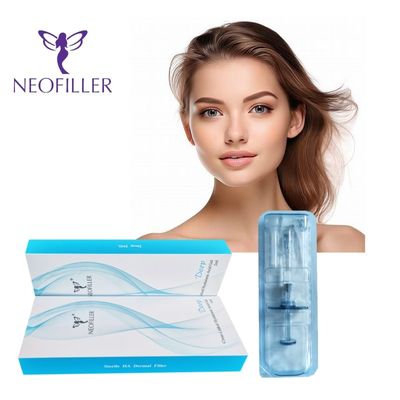 طبية عالية الجودة الشفاه الوجه عميق حمض الهيالورونيك الملء الجلدي 1ml 2ml 5ml