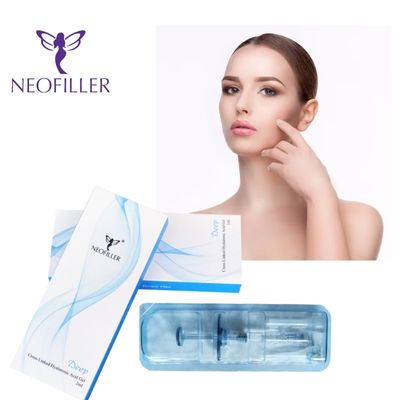 طبية عالية الجودة الشفاه الوجه عميق حمض الهيالورونيك الملء الجلدي 1ml 2ml 5ml