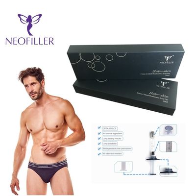 الحمض الهيالوروني الشفاف 24mg/ml ملء جلد 5ml تركيز مرتفع 24mg/ml تركيز