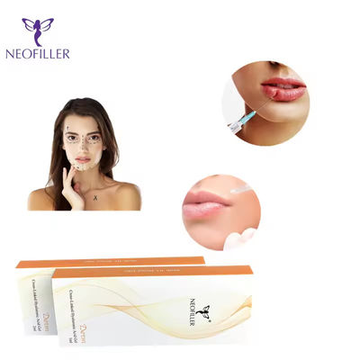 مادة Neofiller 2ml حمض الهيالورونيك لملء الجلد Lido جيل حقن تجديد الوجه
