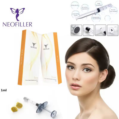 مادة Neofiller 2ml حمض الهيالورونيك لملء الجلد Lido جيل حقن تجديد الوجه