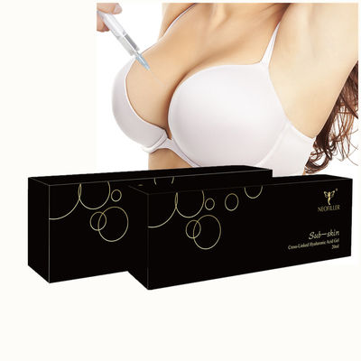 تخزين درجة حرارة الغرفة حمض الهيالورونيك الحامض الجلدي التقاطع 24mg/ml تركيز وتقنية التقاطع