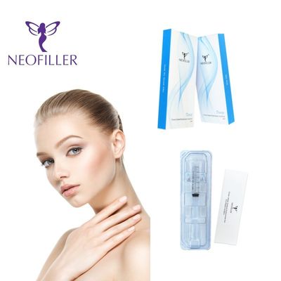 مادة Neofiller 24mg-ml حمض الهيالورونيك حشو جل الجلد المحقن هلام تخفيض التجاعيد تحسين الوجه