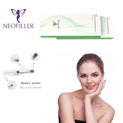 مادة Neofiller 5ml حمض الهيالورونيك حشوة جلدية 24mg-ml حقنة جيل قابلة للتحقق تعزيز تجديد الوجه