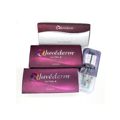 جل حمض الهيالورونيك المتقاطع Juvederm Ultra 4 لتصحيح التجاعيد العميقة