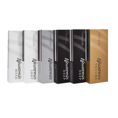 حشو جلدي نيوراميس: مدة العلاج 30-45 دقيقة للحصول على بشرة طبيعية المظهر وشابة لمدة 6-12 شهرًا