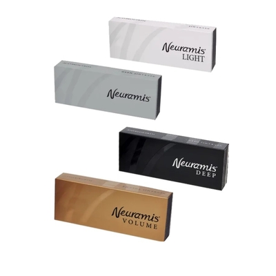 1 مل حشو جلدي نيوراميس لمنطقة الرقبة بدون آثار جانبية للتورم