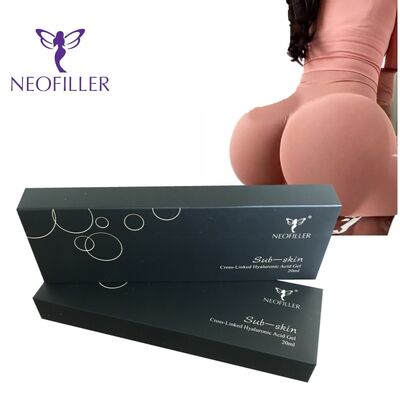 حامض جلدي شفافي من حمض الهيالورونيك يحتوي على تكنولوجيا ربط متقاطع مناسبة للتخزين عند درجة حرارة الغرفة والإجراءات التجميلية